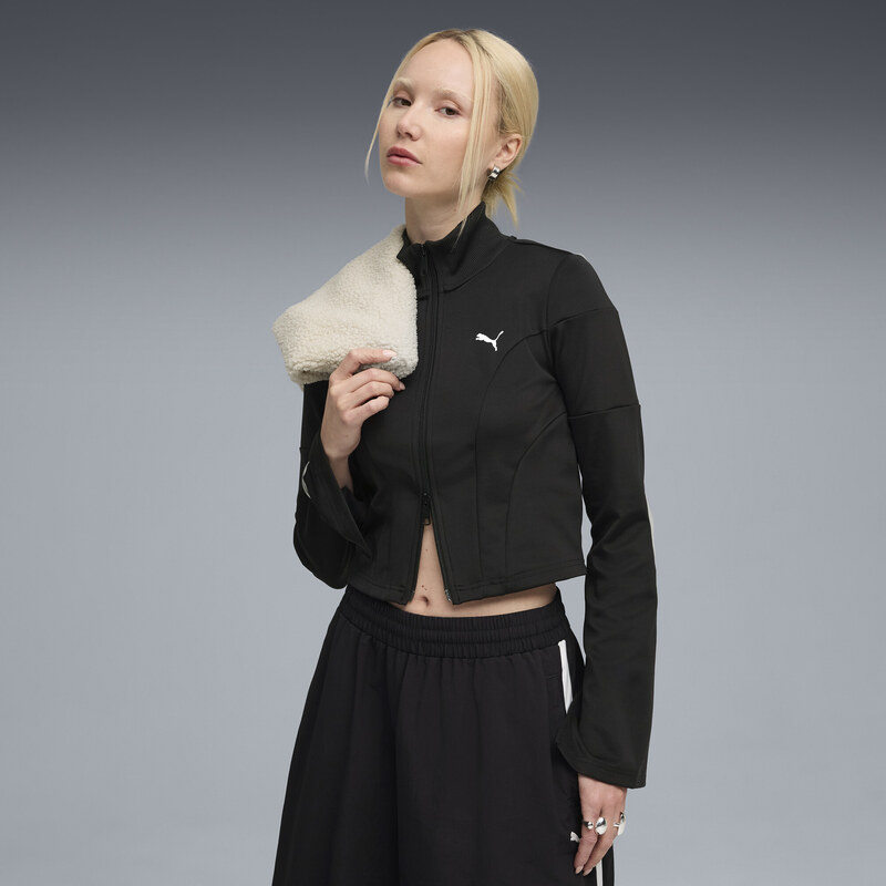 PUMA DARE TO Slim Cropped Track Jacket Women 113082254
