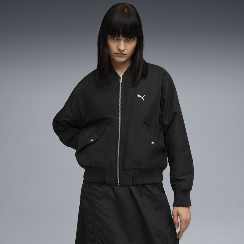 PUMA T7 Satin Bomber Jacket Women