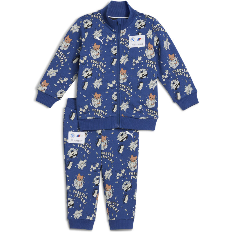 PUMA BMW M Motorsport All-Over Print Jogger Set Toddlers