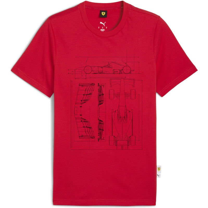 PUMA Scuderia Ferrari Sportswear Graphic Tee Men