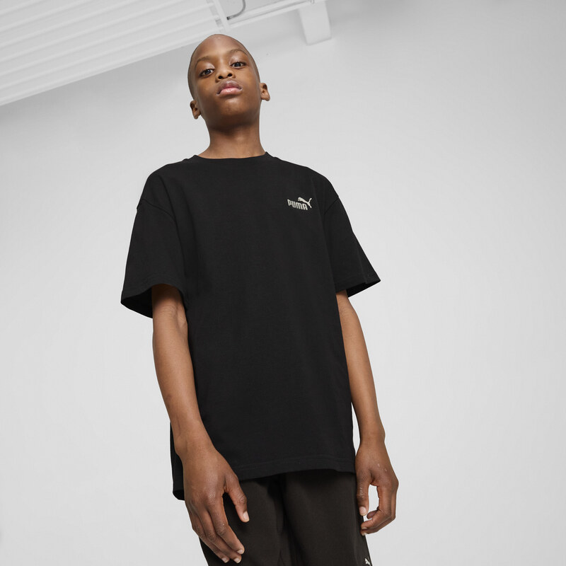 PUMA ESS Small No. 1 Logo Relaxed Tee Youth