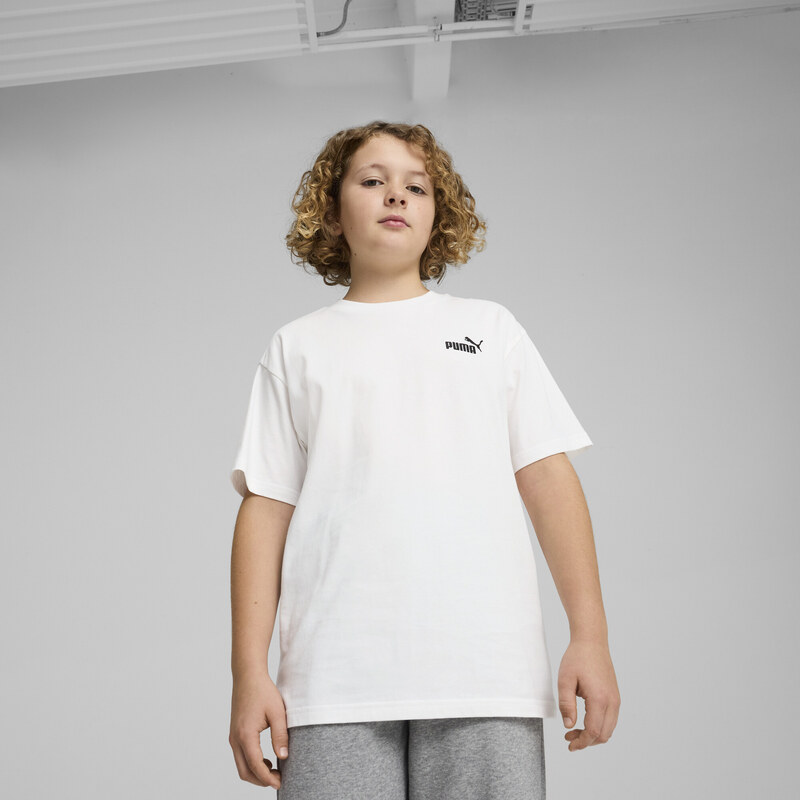 PUMA ESS Small No. 1 Logo Relaxed Tee Youth