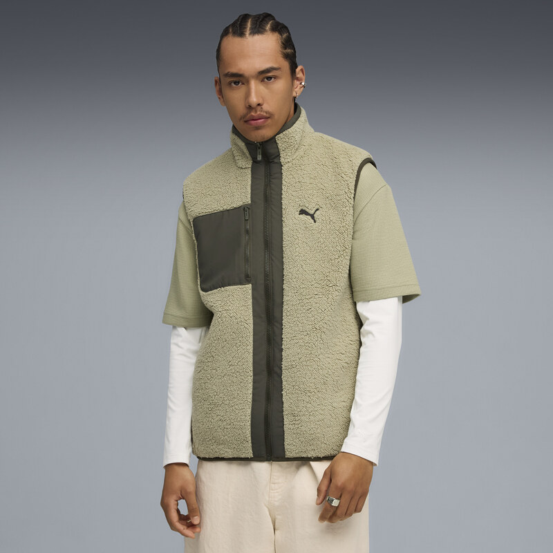 PUMA Reversible Hybrid Sherpa Vest Men