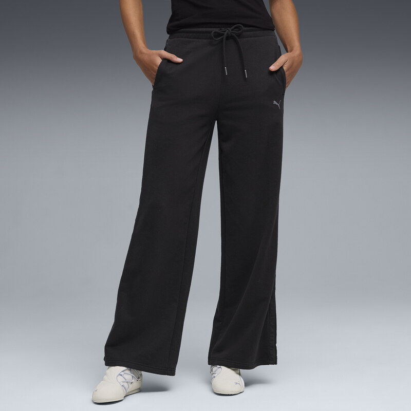 PUMA HER High-Waist Wide-Leg Pants Women