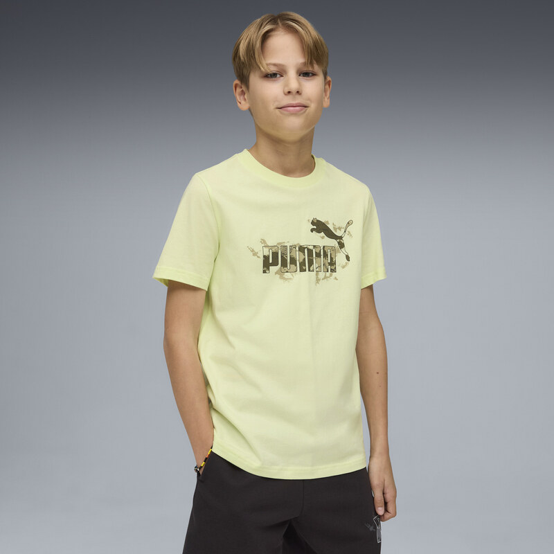 PUMA Essentials Camo Tee Youth