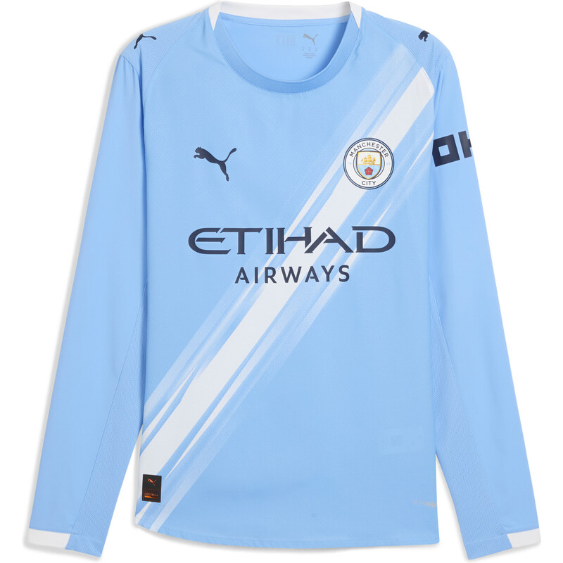 PUMA Manchester City 25/26 Long Sleeve Authentic Home Jersey Men