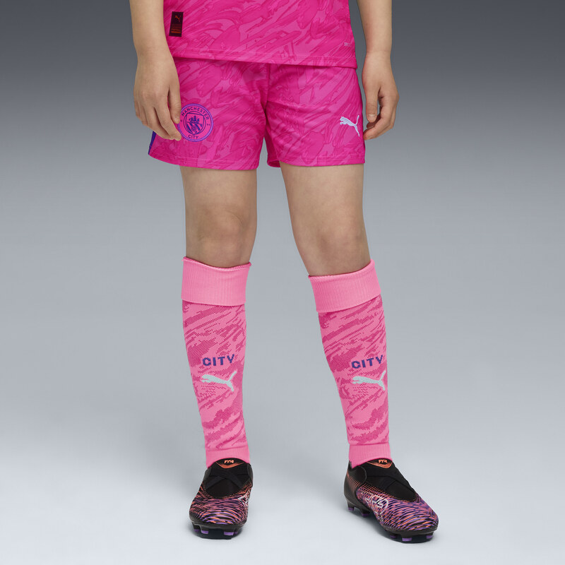 PUMA Manchester City 25/26 Goalkeeper Shorts Youth