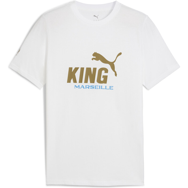 PUMA Olympique de Marseille KING Logo Tee Men
