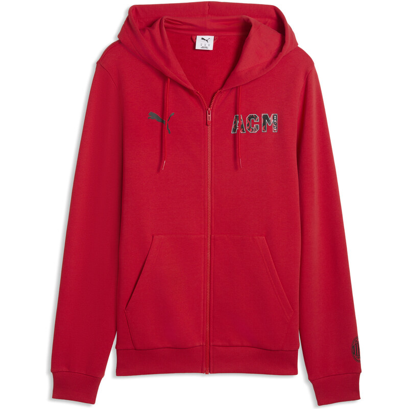 PUMA AC Milan FtblCulture Hooded Sweat Jacket Men