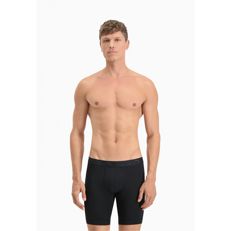 PUMA Sport Microfiber Long Boxers (2-Pack) Men