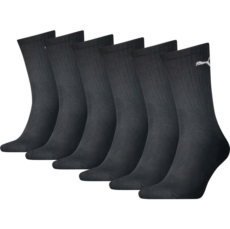 PUMA Unisex Crew Socks 6 pack