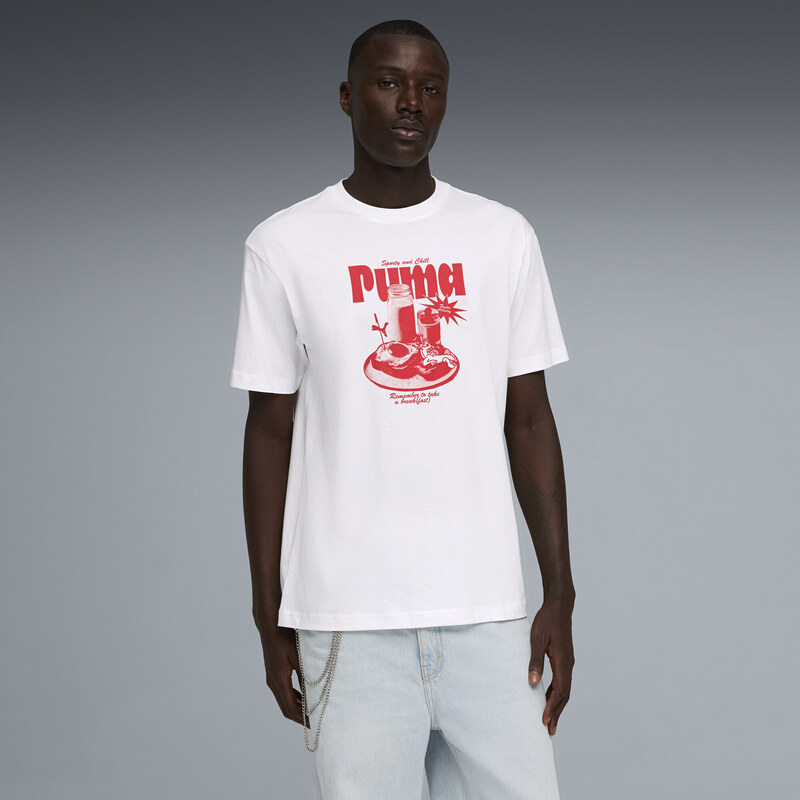 PUMA Graphic Relaxed Breakfast Tee Men