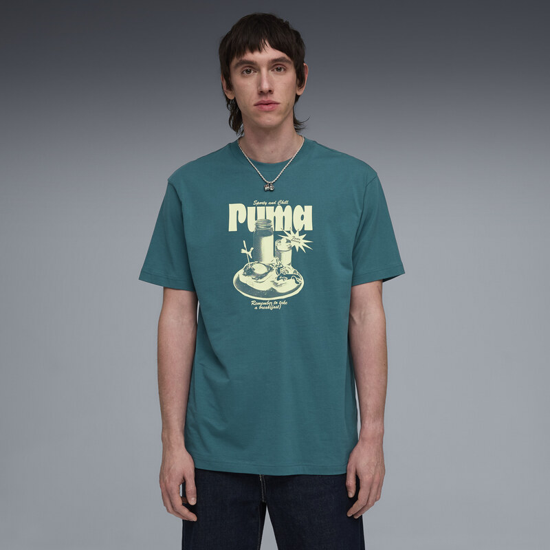 PUMA Graphic Relaxed Breakfast Tee Men
