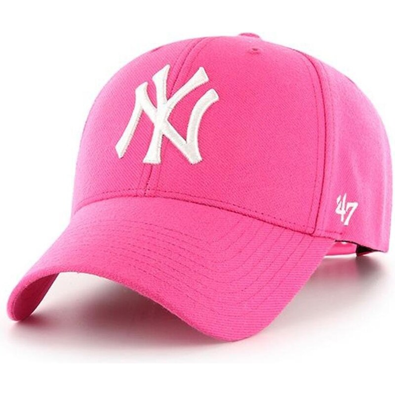 47 Brand 47 Značka NY MVP Magenta Snapback Cap