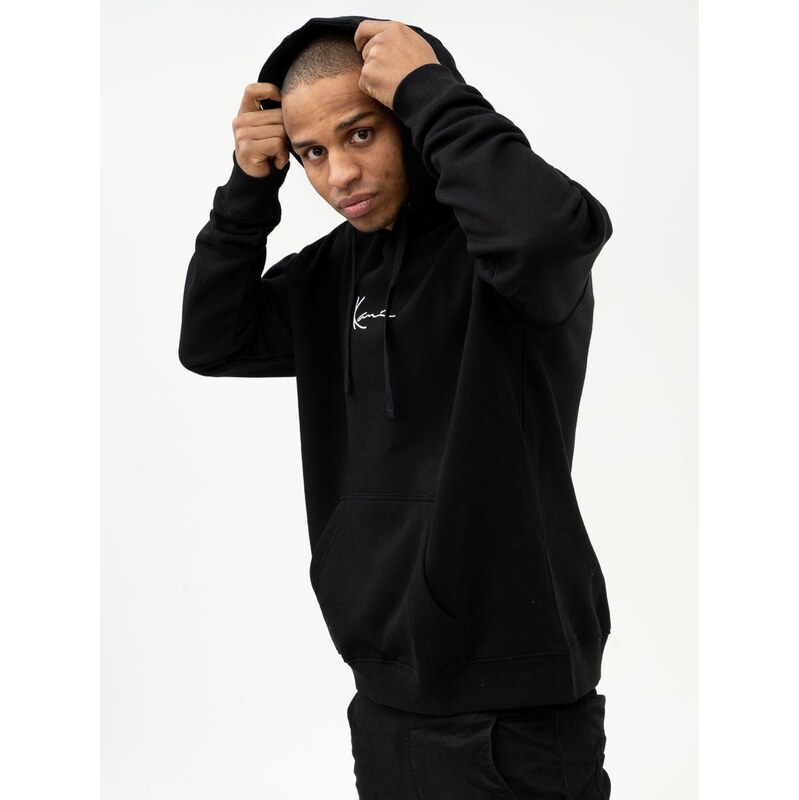 Pánská černá mikina Karl Kani Small Signature Hoodie