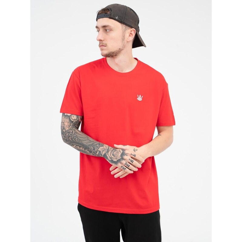 Jigga Wear Mini Crown Tričko s krátkým rukávem Red