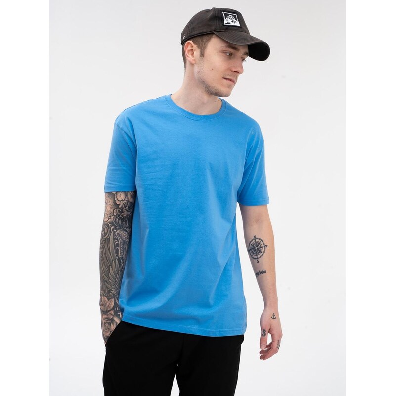 UrbanCity No Logo Tričko s krátkým rukávem Light Blue