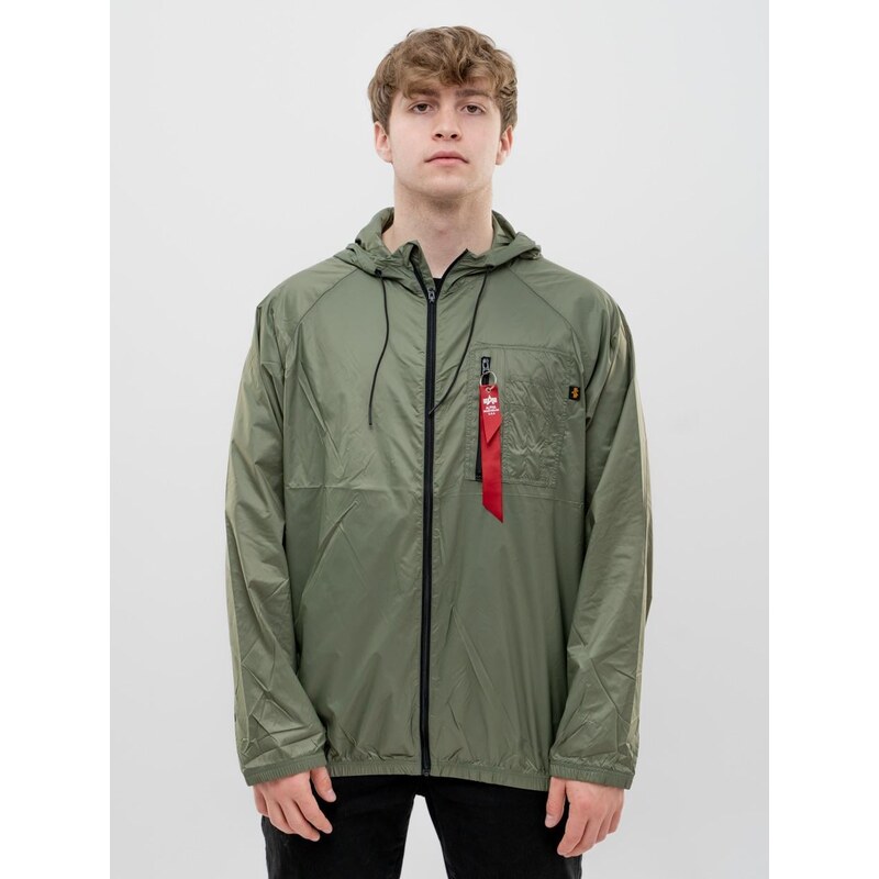 Pánská přechodná zelená bunda Alpha Industries Superlight