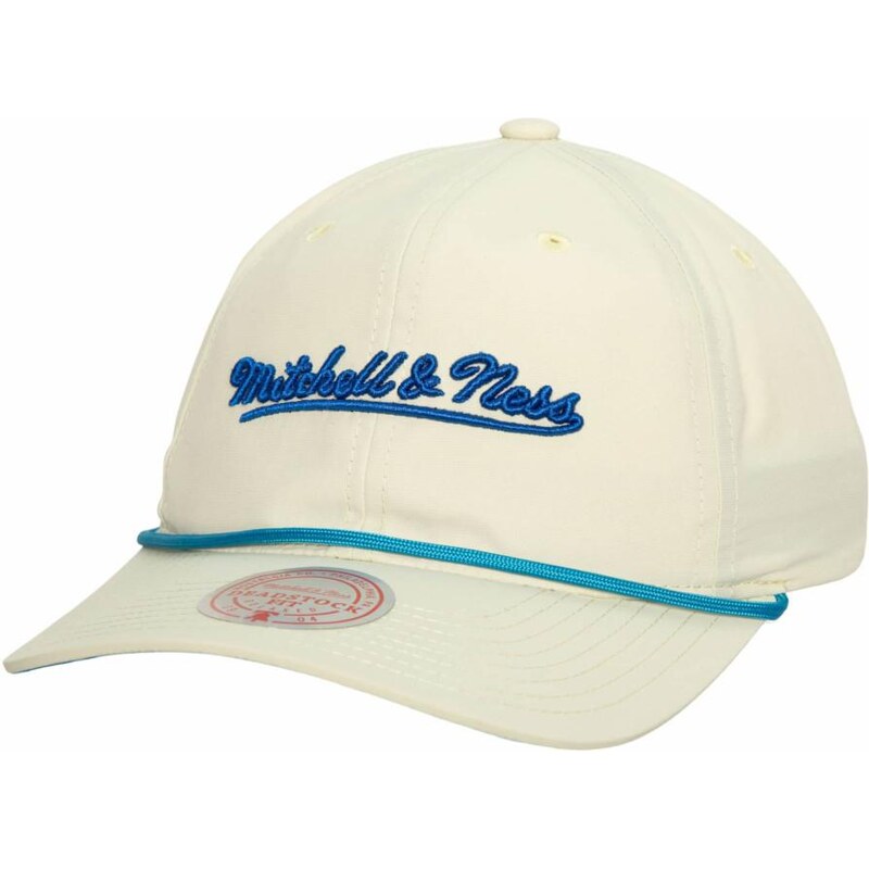 Kšiltovka Dad Hat Mitchell & Ness Branded Nylon Deadstock Cream