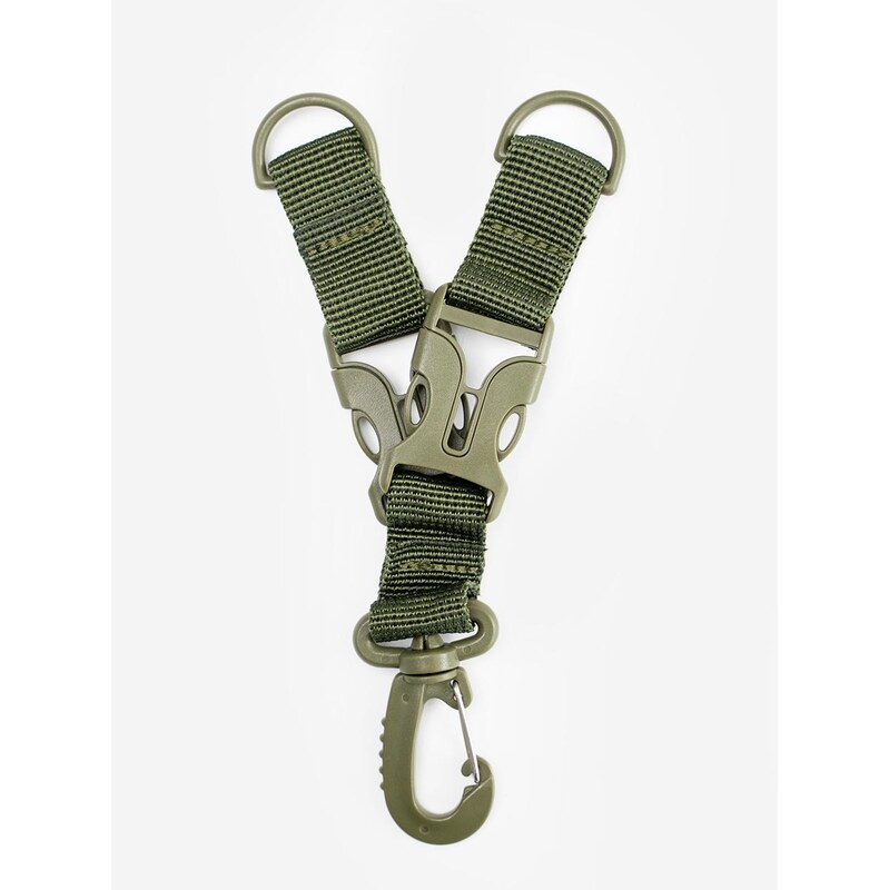 Přívěsek na klíče Techwear Olive Point X Double Grapple