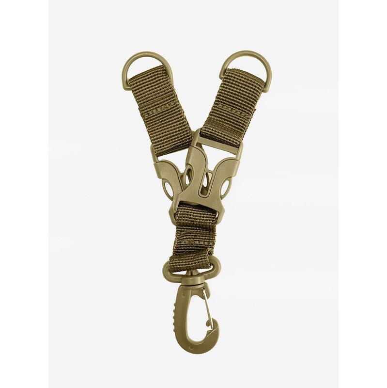 Klíčenka Techwear Khaki Point X Double Grapple