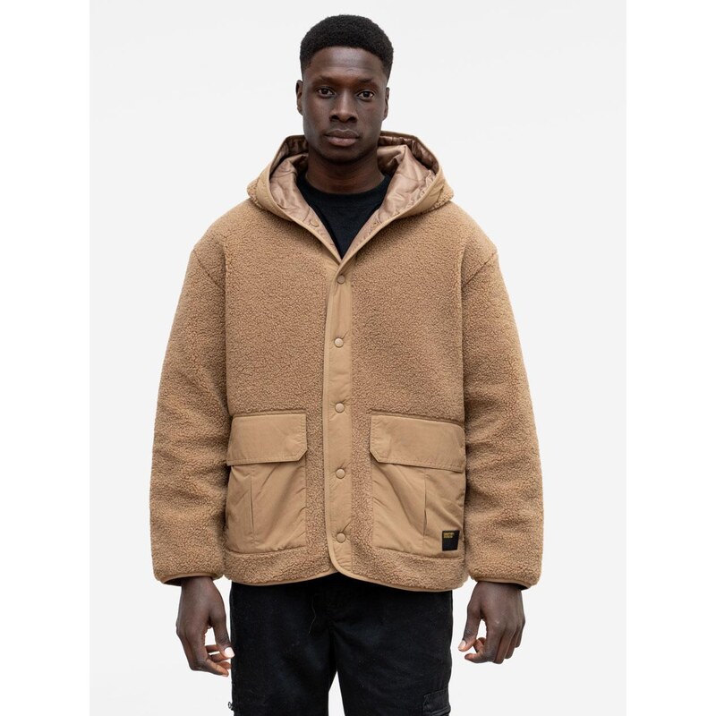 Pánská zimní bunda hnědá Carhartt WIP Devin HD