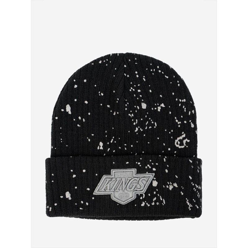 Zimní zavinovací čepice černá Mitchell & Ness Los Angeles Kings