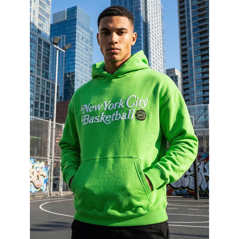 Pánská mikina s kapucí Green K1X NYC BB