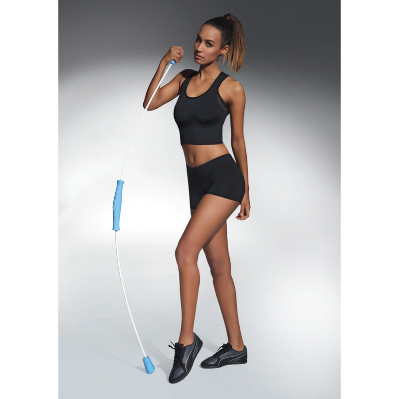Bas Bleu krátké sportovní legíny na léto Forcefit 30 černá 112443508