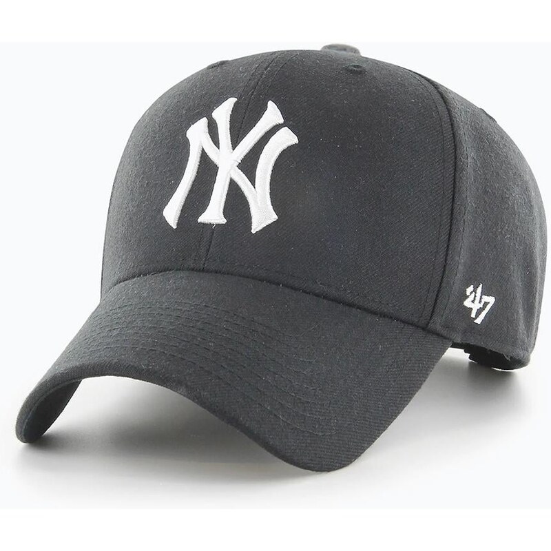 47 Brand Snapback kšiltovka černá 47 Značka New York Yankees MLB
