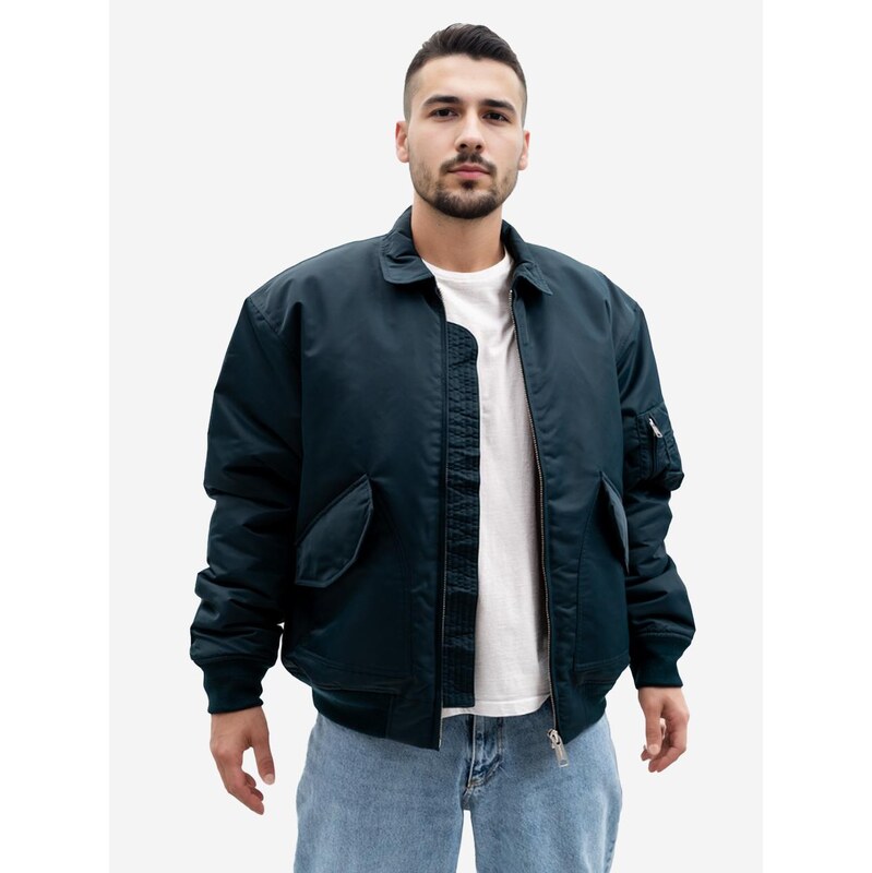 Pánská bunda Carhartt WIP Olten Navy Blue Bomber Jacket
