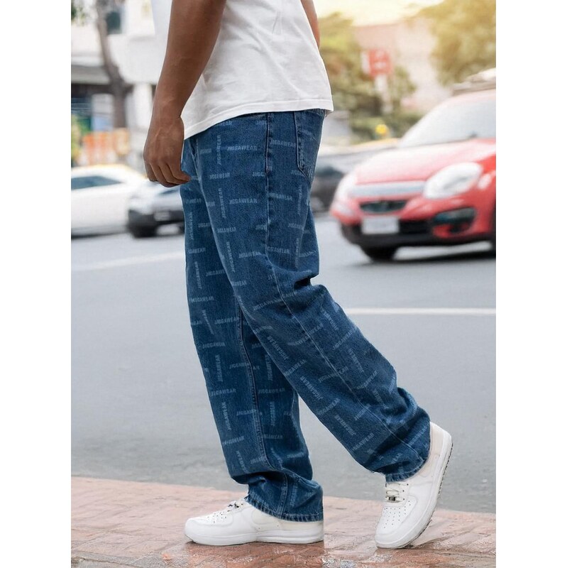 Pánské džínové kalhoty Blue Jigga Wear Mini Laser