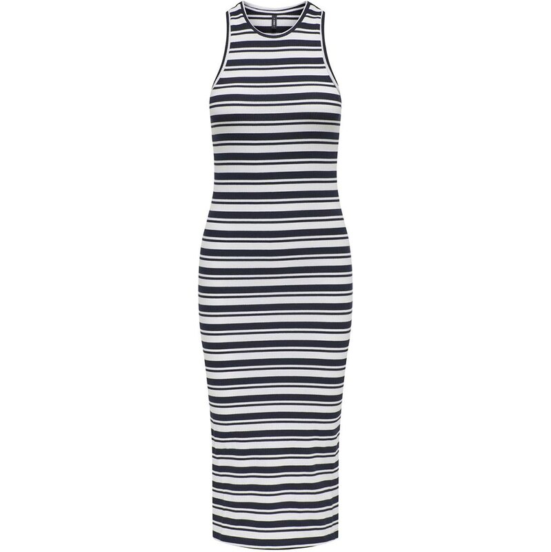 Dámské pruhované šaty Only OnlBelfast Stripe S/L Middress