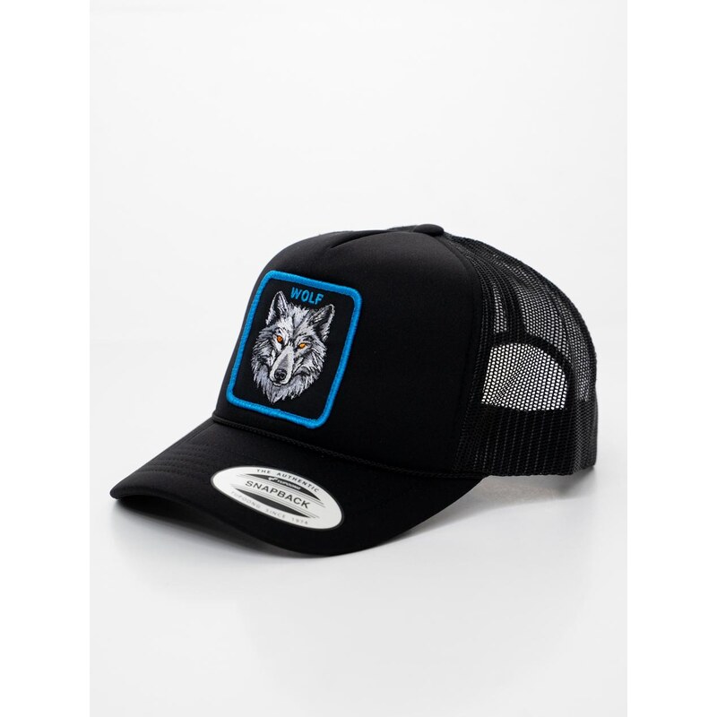 Kšiltovka Trucker Cap Black s motivem MyStars Wolf