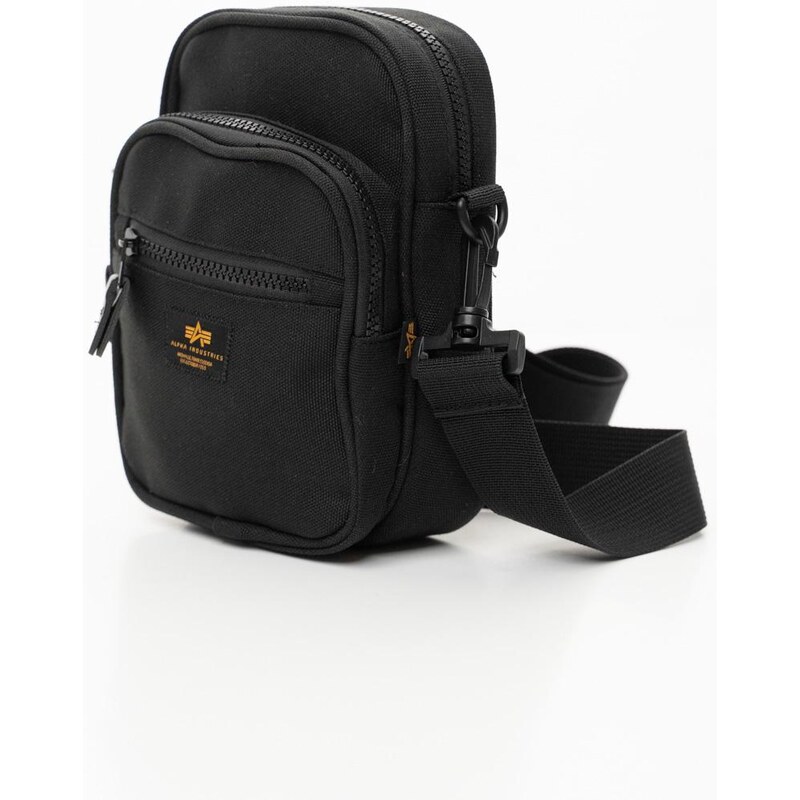 Černé sáčko Alpha Industries Label Messenger