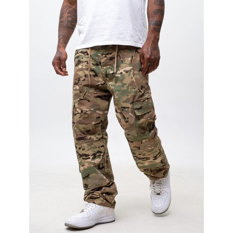 Pánské vojenské taktické kalhoty Jigga Wear American Camo