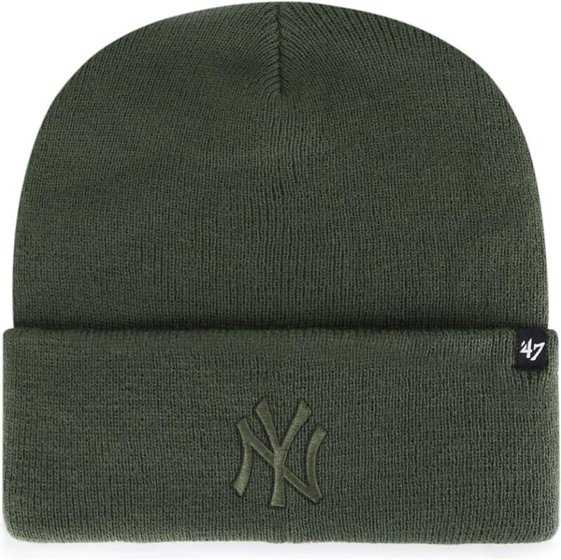 Zimní čepice olivová 47 Brand New York Yankess MLB Haymaker