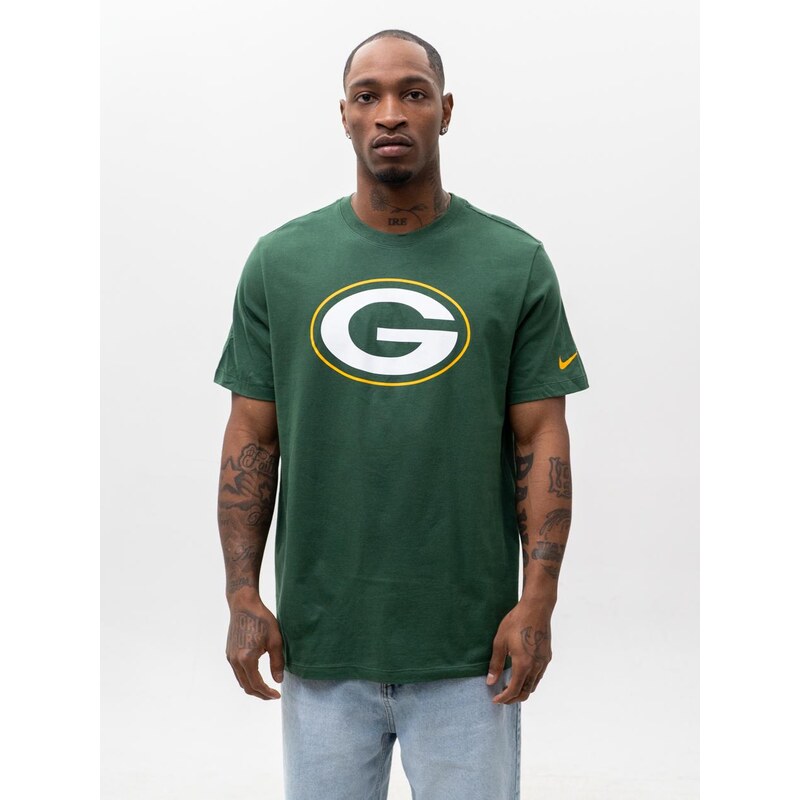 Pánské tričko NFL Nike Logo Essential Green Bay Packers, zelené