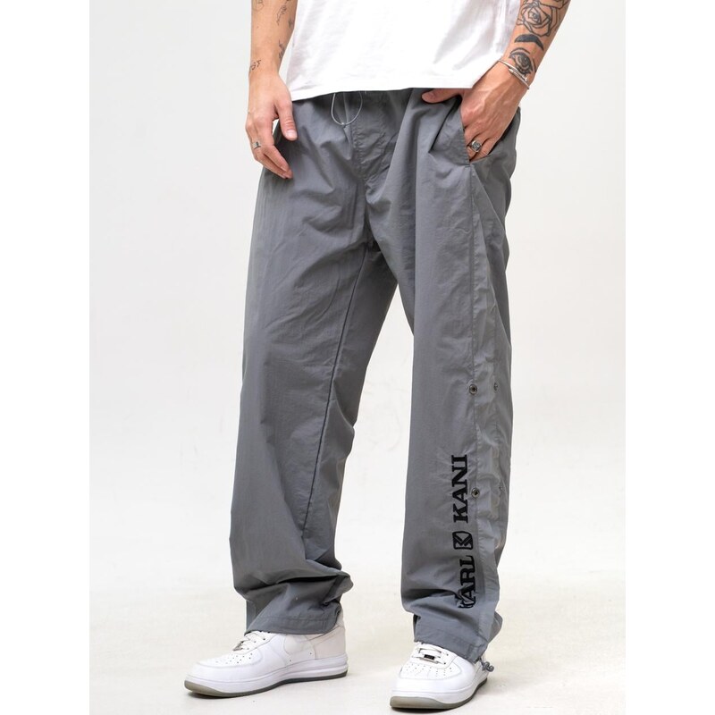 Pánské šedé tepláky Karl Kani Retro Wideleg Trackpants