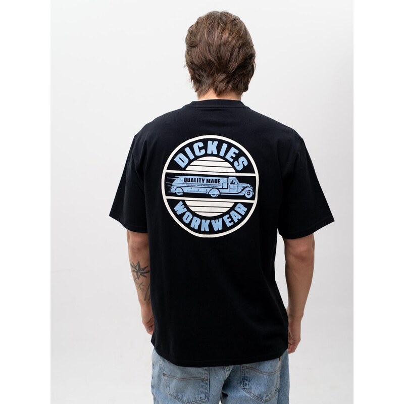 Pánské tričko s krátkým rukávem Dickies Circle, černé