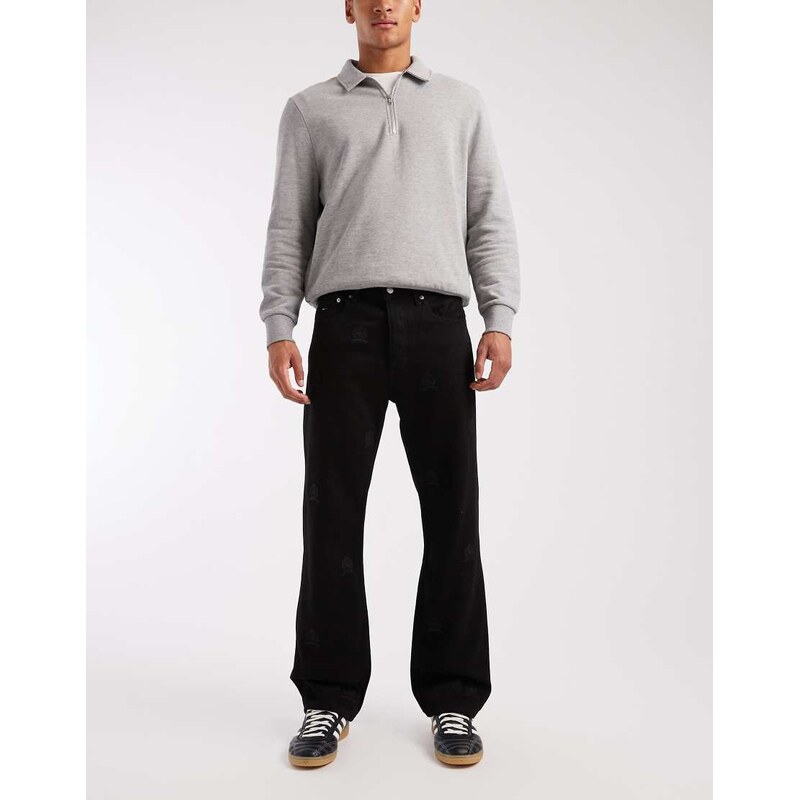 Tommy Jeans Otis regular straight leg jeans in black
