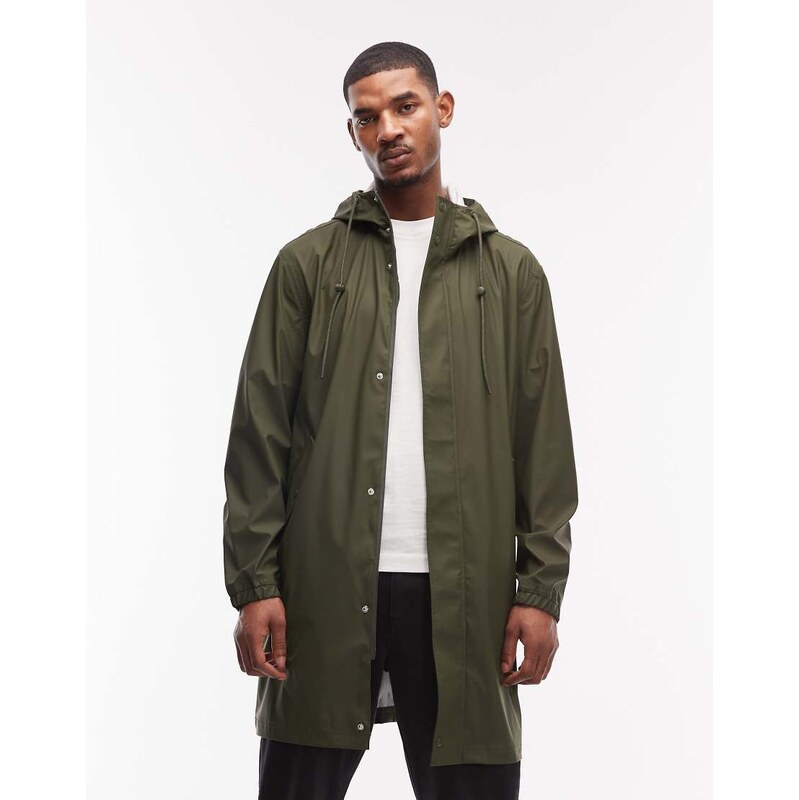 ASOS DESIGN stormMAX waterproof parka in khaki-Green 112881312