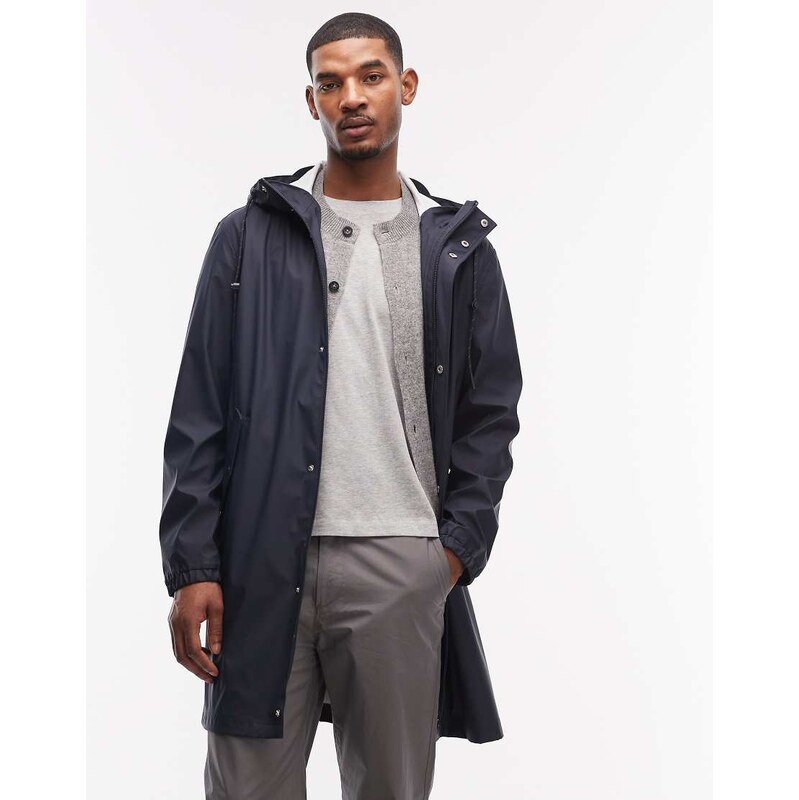 ASOS DESIGN stormMAX waterproof parka in navy 112881313