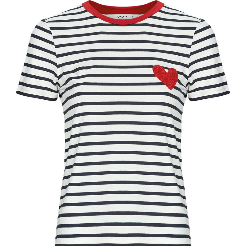 Only Trička s krátkým rukávem ONLHEART LIFE S/S TEE
