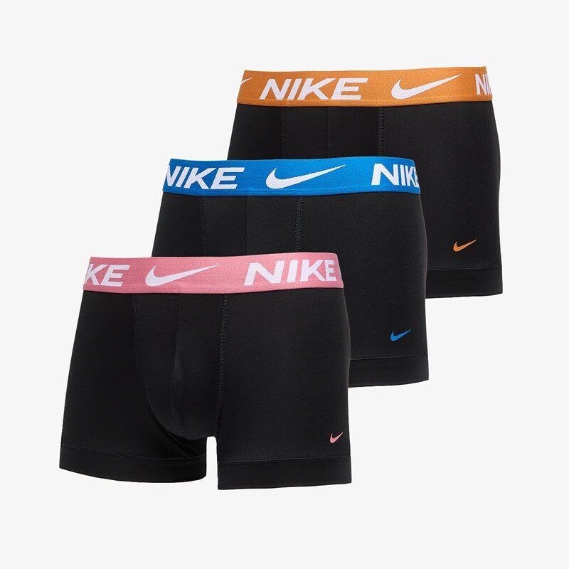 Boxerky Nike Trunk 3-Pack Black L