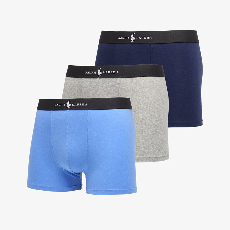 Boxerky Ralph Lauren Classic Trunk-3 Pack Trunk Blue XXL