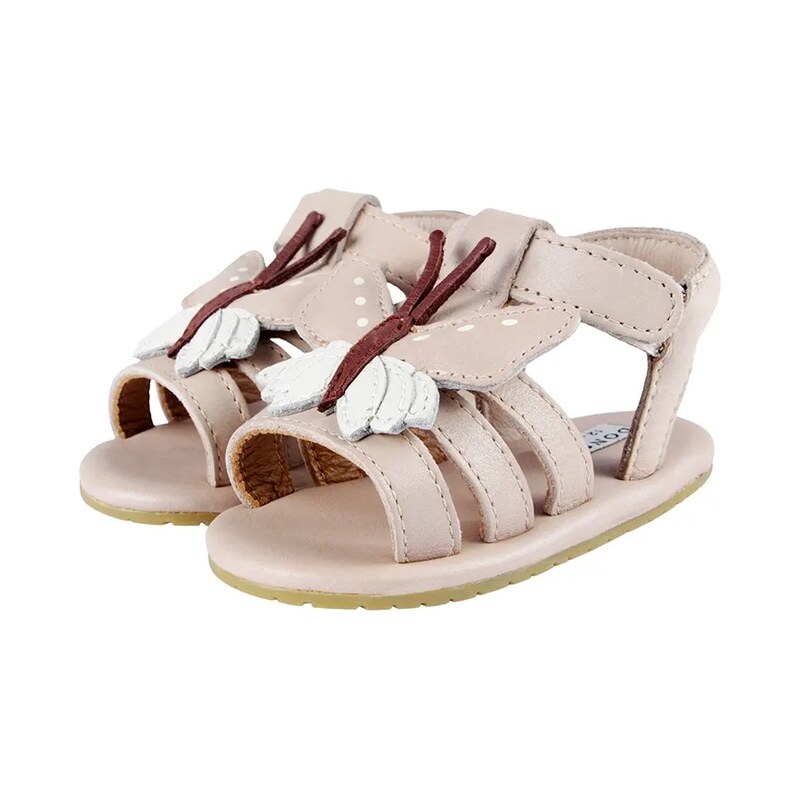 Donsje Kojenecké kožené sandály Donsje Tuti Sky Sandals