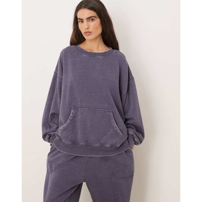 Free People Intimately FP slow it down pull over sweatshirt in