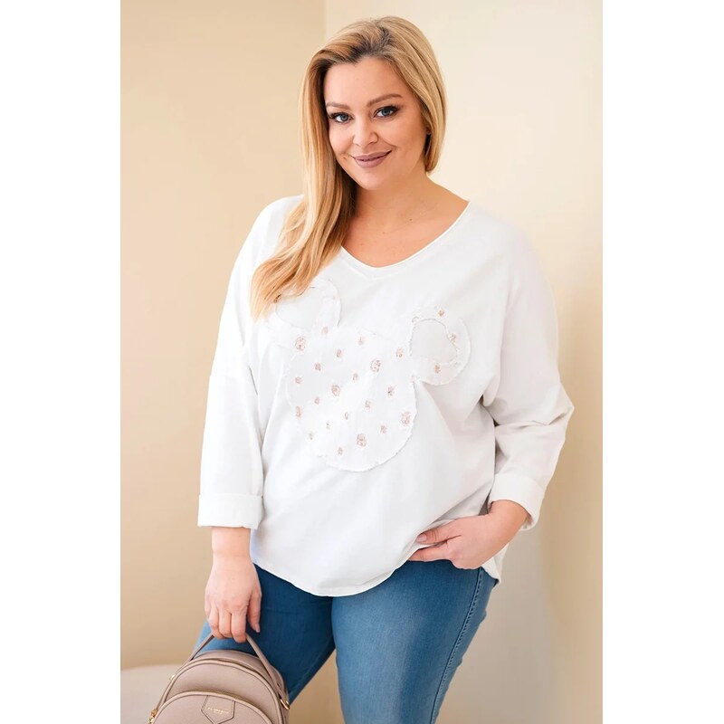 Kesi Dámské tričko Plus Size 07722