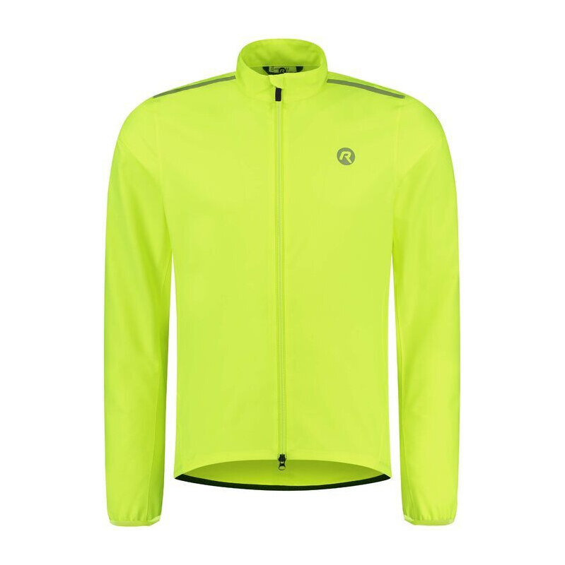 Bunda do deště Rogelli DISTANCE fluor 3XL